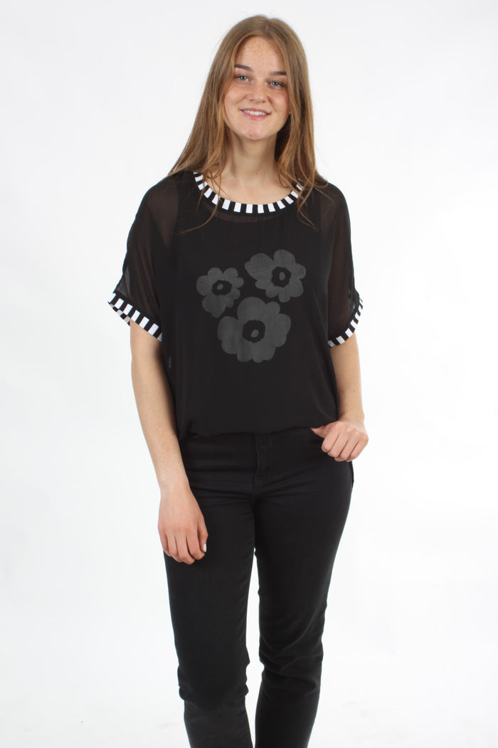 Zoey Top - Black - Pre-Order