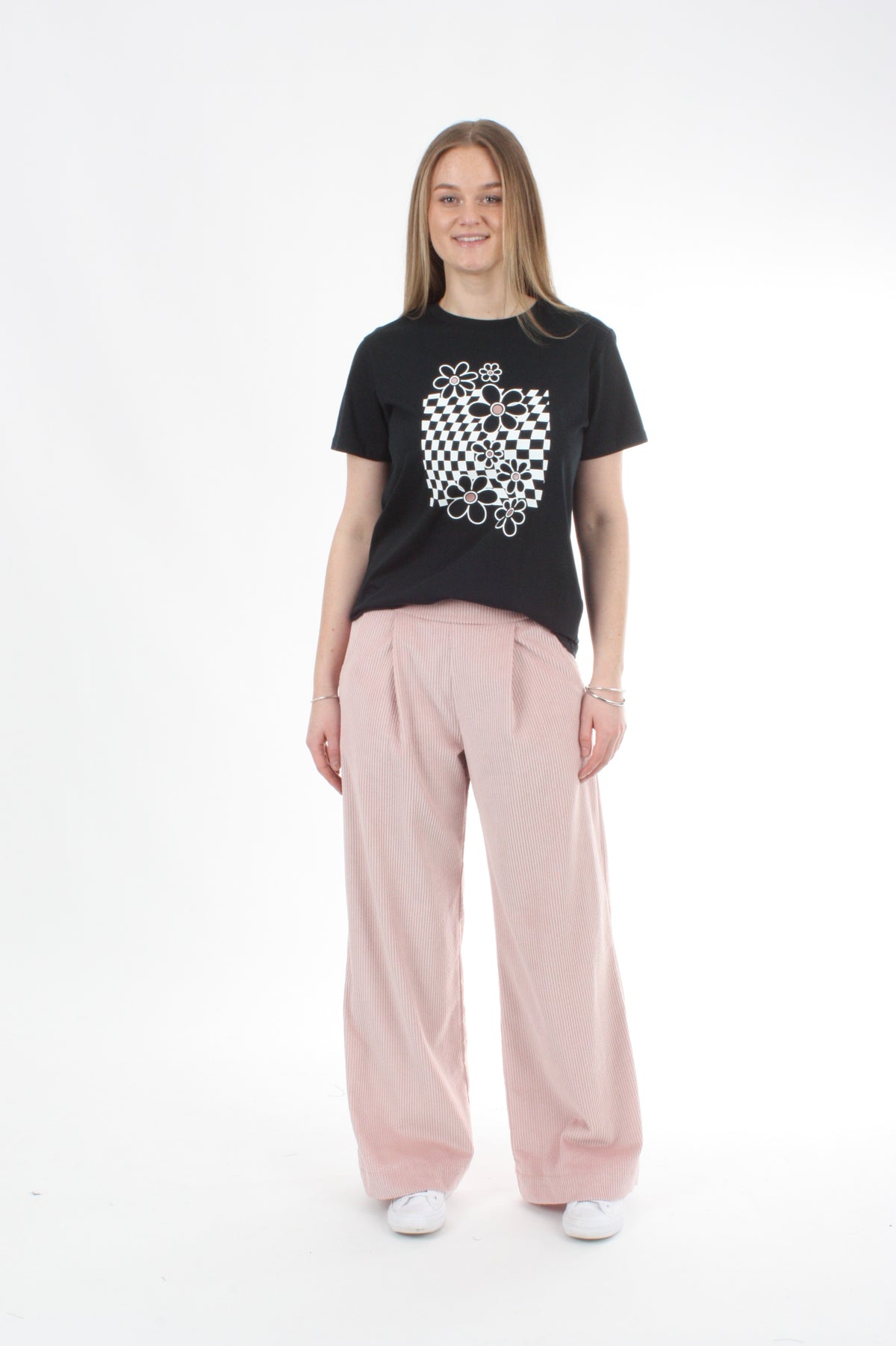 Corduroy Pants - Pink - Pre Order
