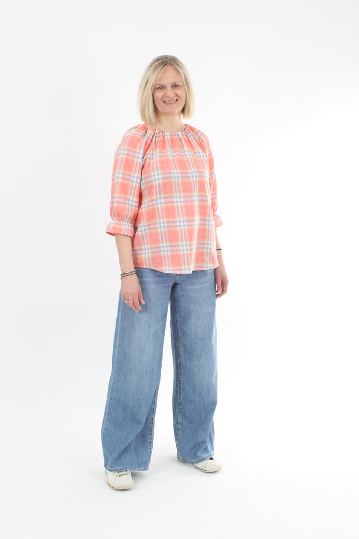 Cora Top - Check