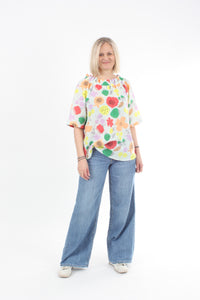 Flora Top - Floral Print