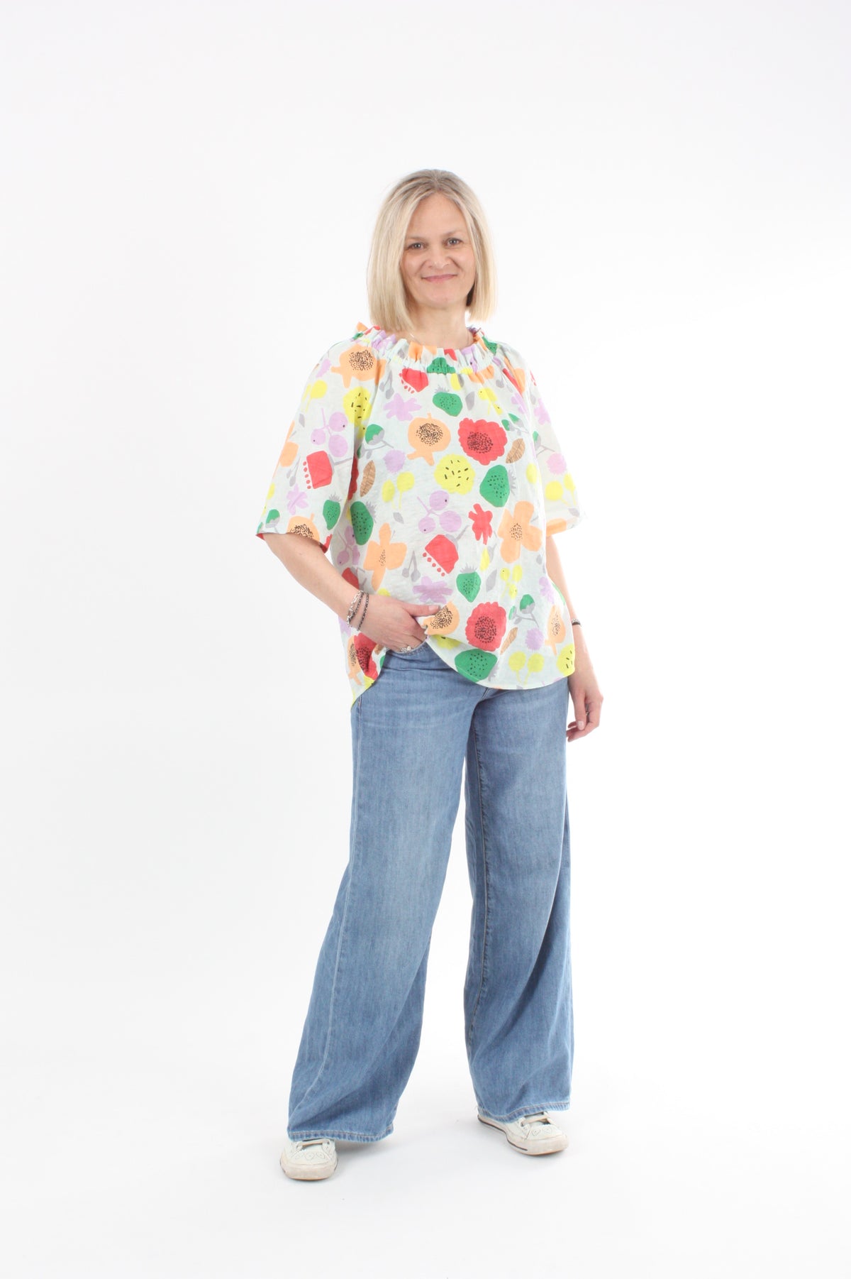 Flora Top - Floral Print