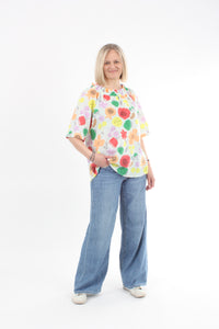 Flora Top - Floral Print