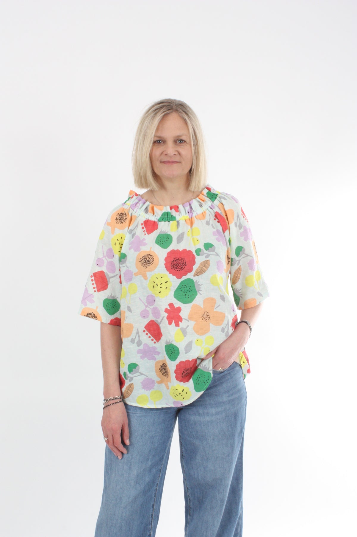 Flora Top - Floral Print