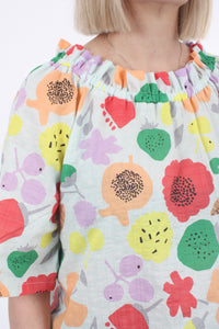 Flora Top - Floral Print