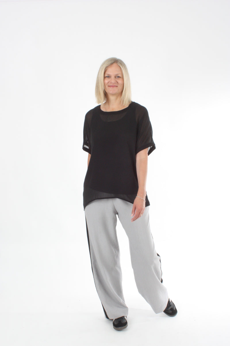Zoey Top - Plain Black - Pre-Order