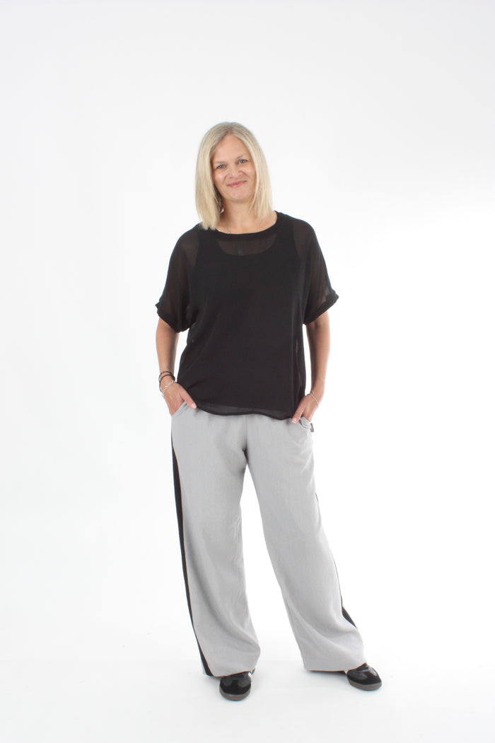 Zoey Top - Plain Black - Pre-Order
