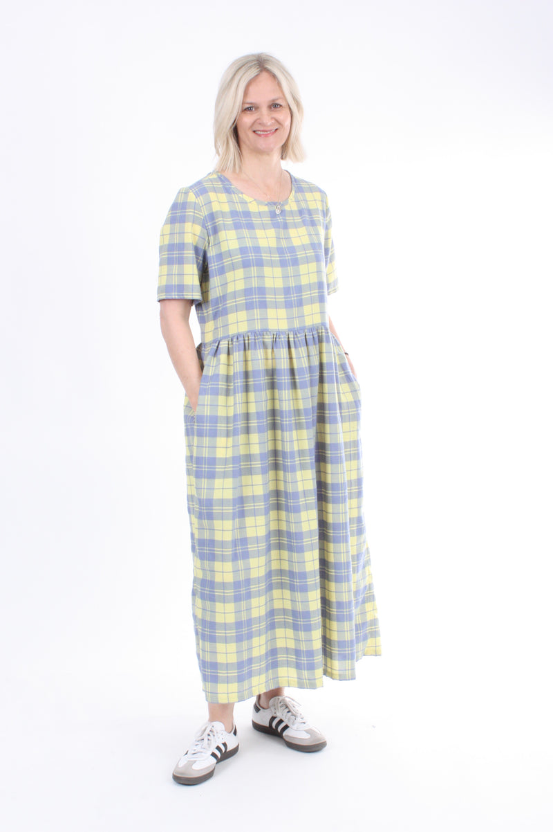 Tara Dress - Check