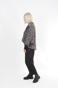 Cross Over Jumper - Leopard