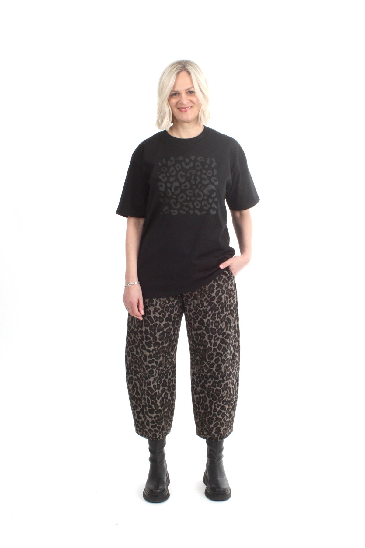 Jayne Pants - Leopard Print - Pre Order