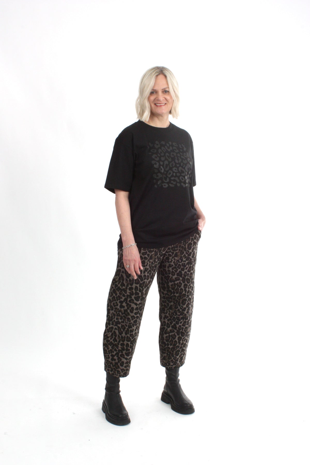 Jayne Pants - Leopard Print - Pre Order