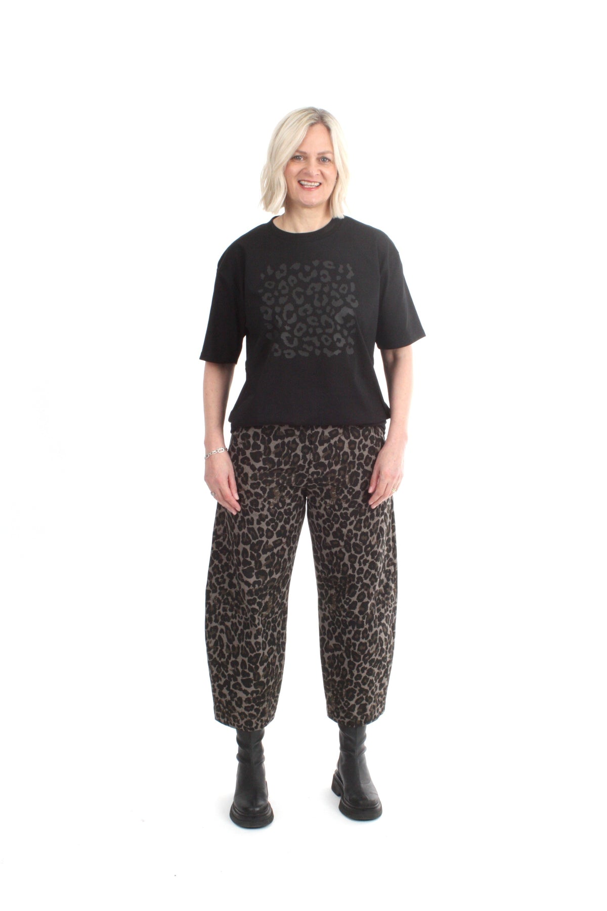 Jayne Pants - Leopard Print - Pre Order