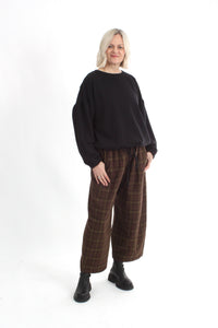 Baily Pants - Chocolate Check