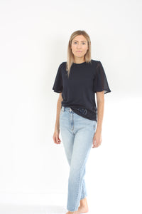 Donna Tee - Stripe or Plain Body - Pre Order