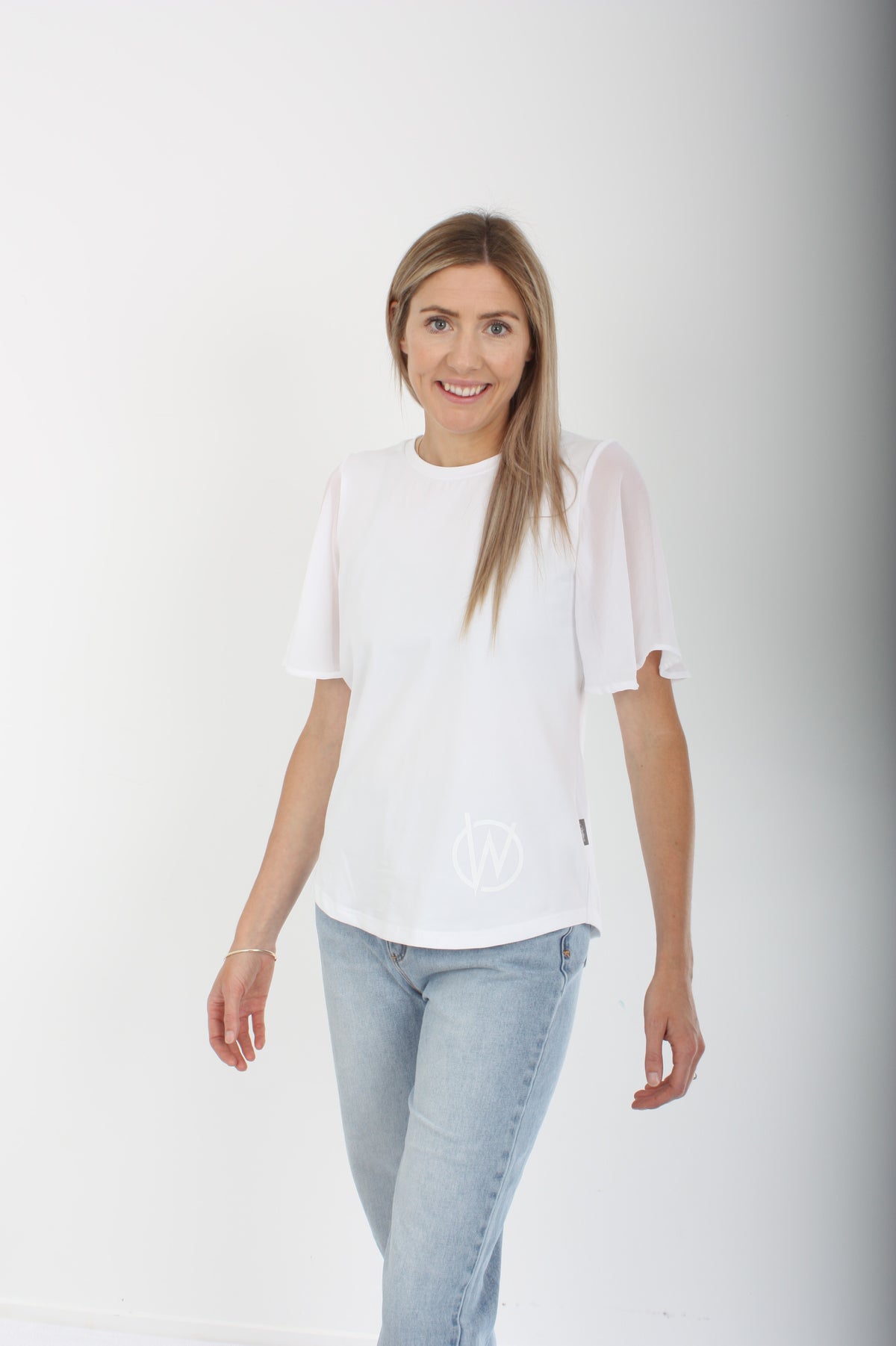 Donna Tee - Stripe or Plain Body - Pre Order