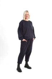 Mila Sweater - Navy - Pre Order