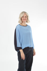 Torrie Top - Navy and Blue