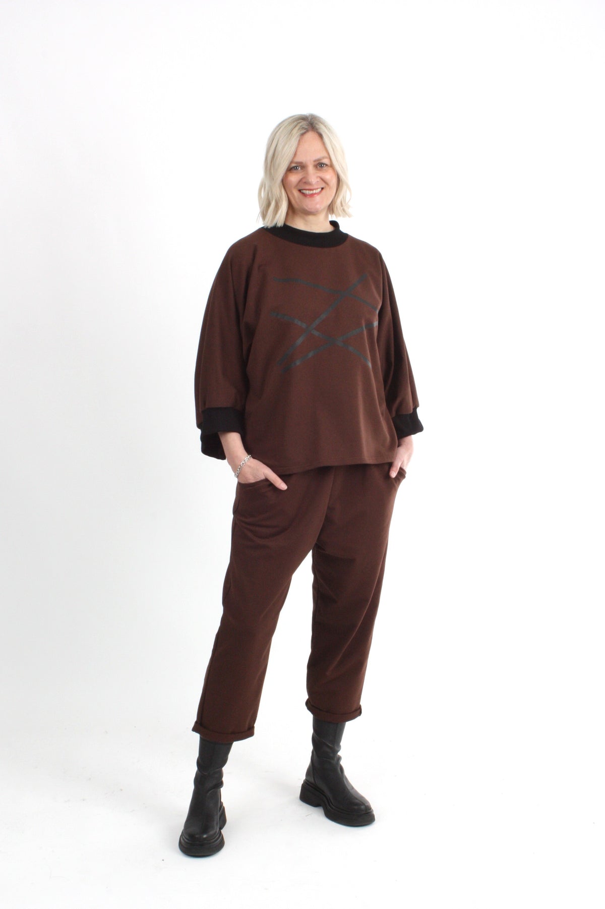 Ollie Pants - Chocolate - Pre Order