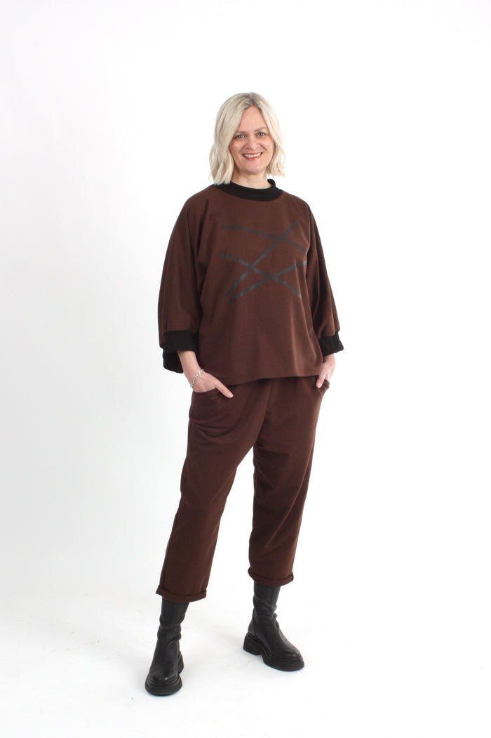 Ollie Pants - Chocolate - Pre Order