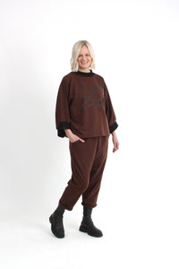 Ollie Pants - Chocolate - Pre Order