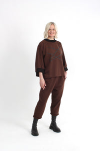 Ollie Pants - Chocolate - Pre Order