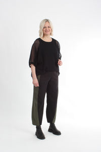 Hadley Pants - Black Khaki