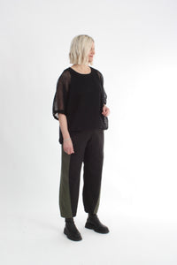 Hadley Pants - Black Khaki