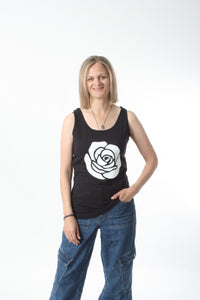 Singlet - Rose Print - Pre-Order