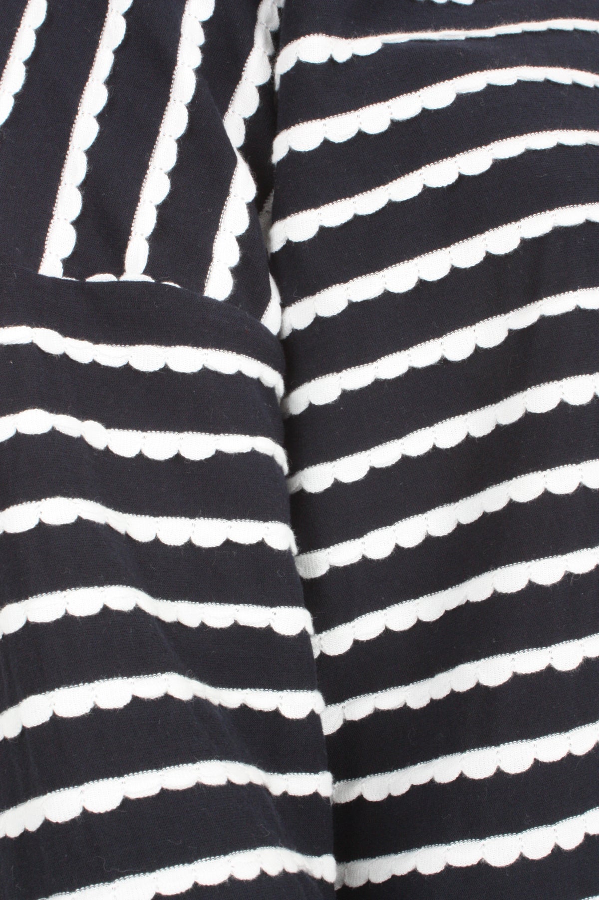 Tracee Top - Navy and White Stripe