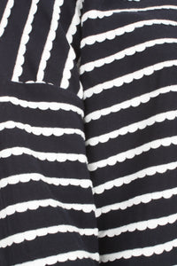 Tracee Top - Navy and White Stripe