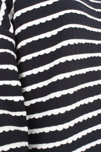 Tracee Top - Navy and White Stripe