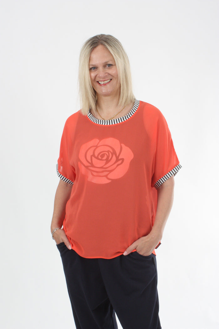 Zoey Top - Tangerine