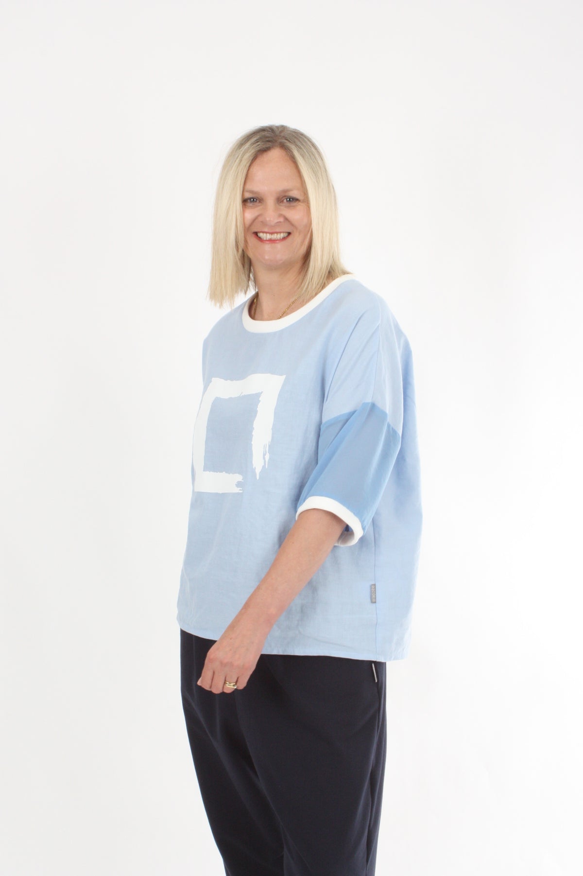 Florence Top - Blue