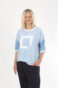 Florence Top - Blue
