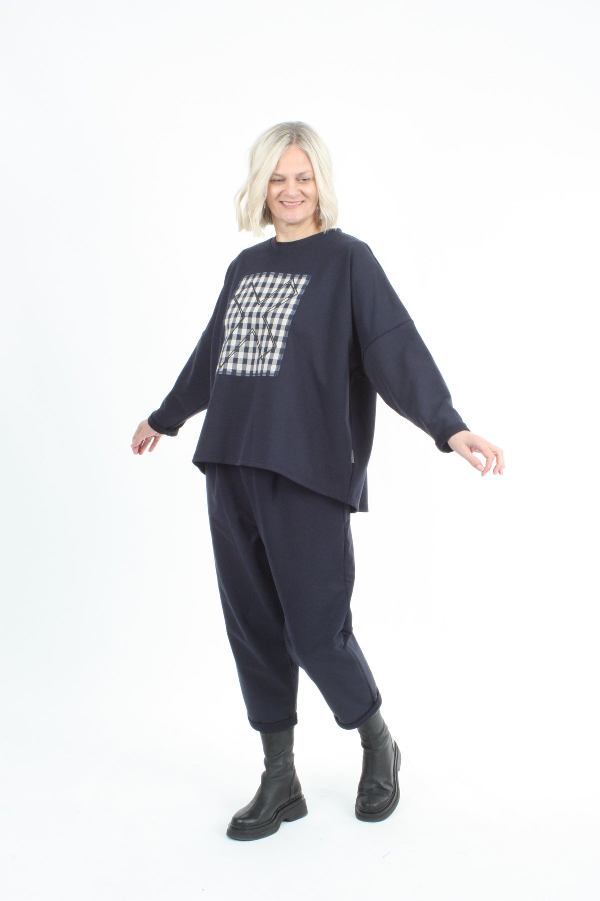 Opal Sweater - Navy