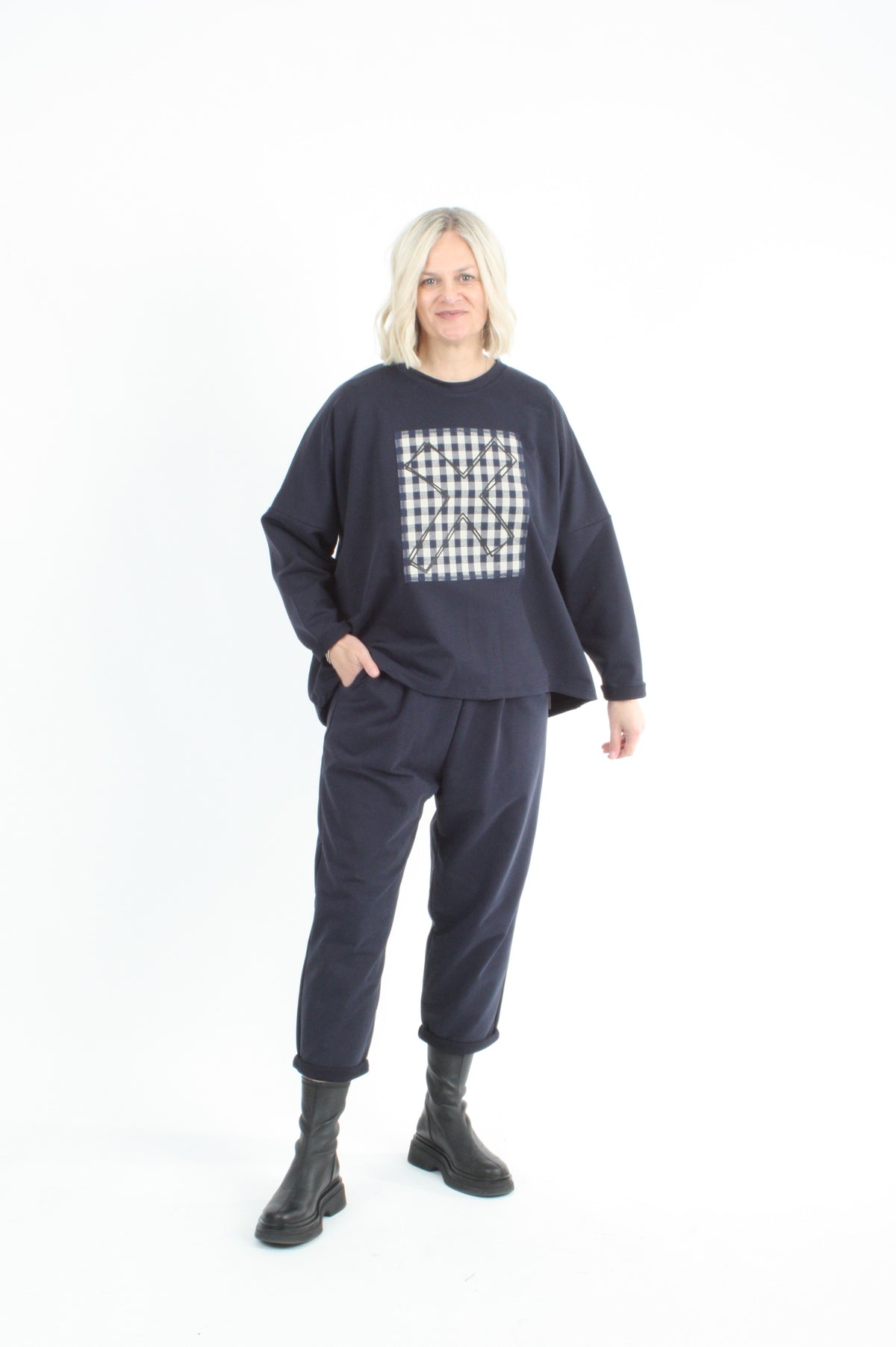 Opal Sweater - Navy