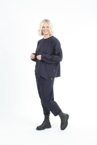 Mia Sweater - Navy