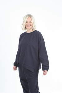 Mia Sweater - Navy