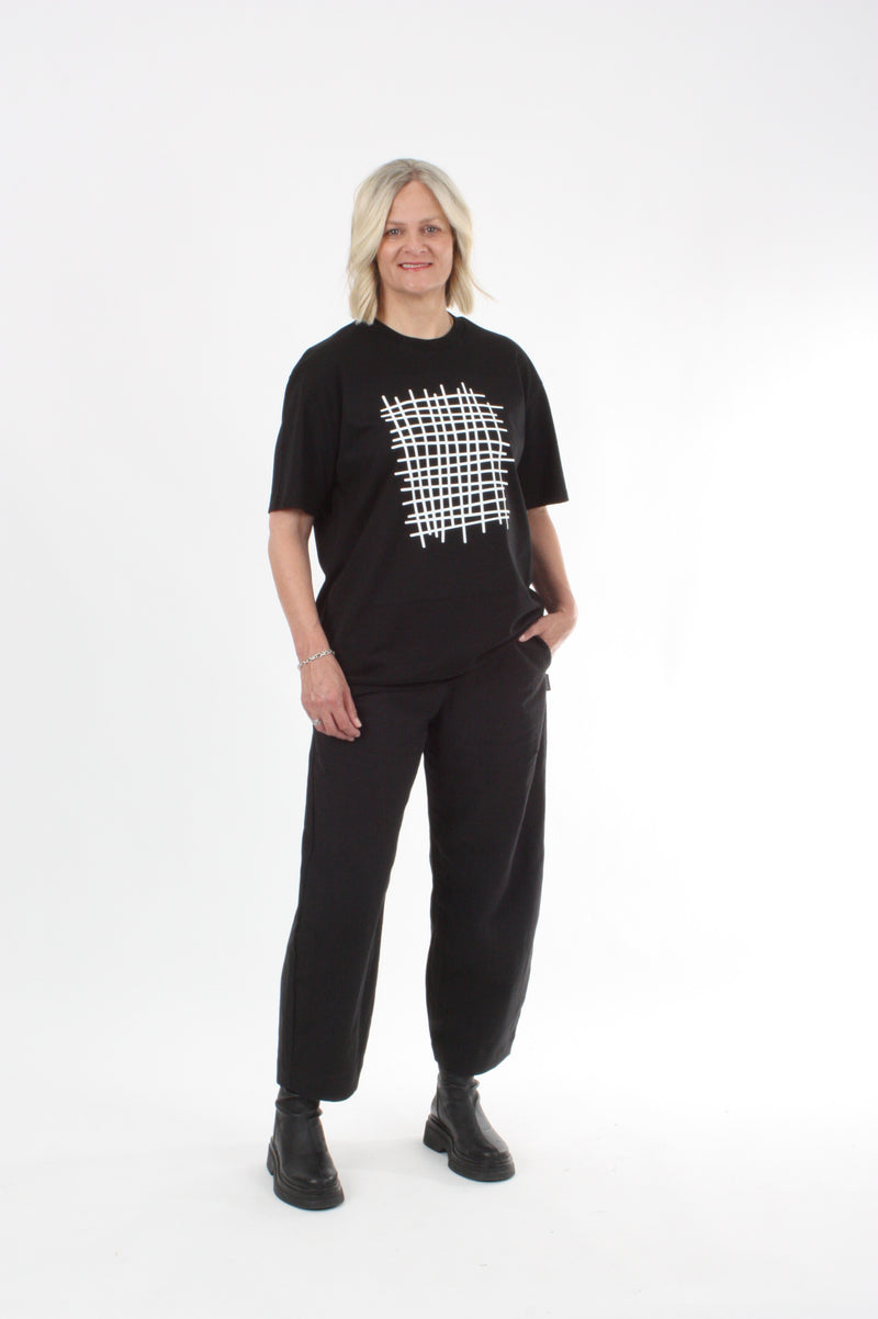 Tee Shirt - Grid Print – Wadzee Design