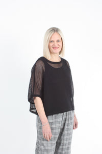 Mesh Top Black - Pre Order