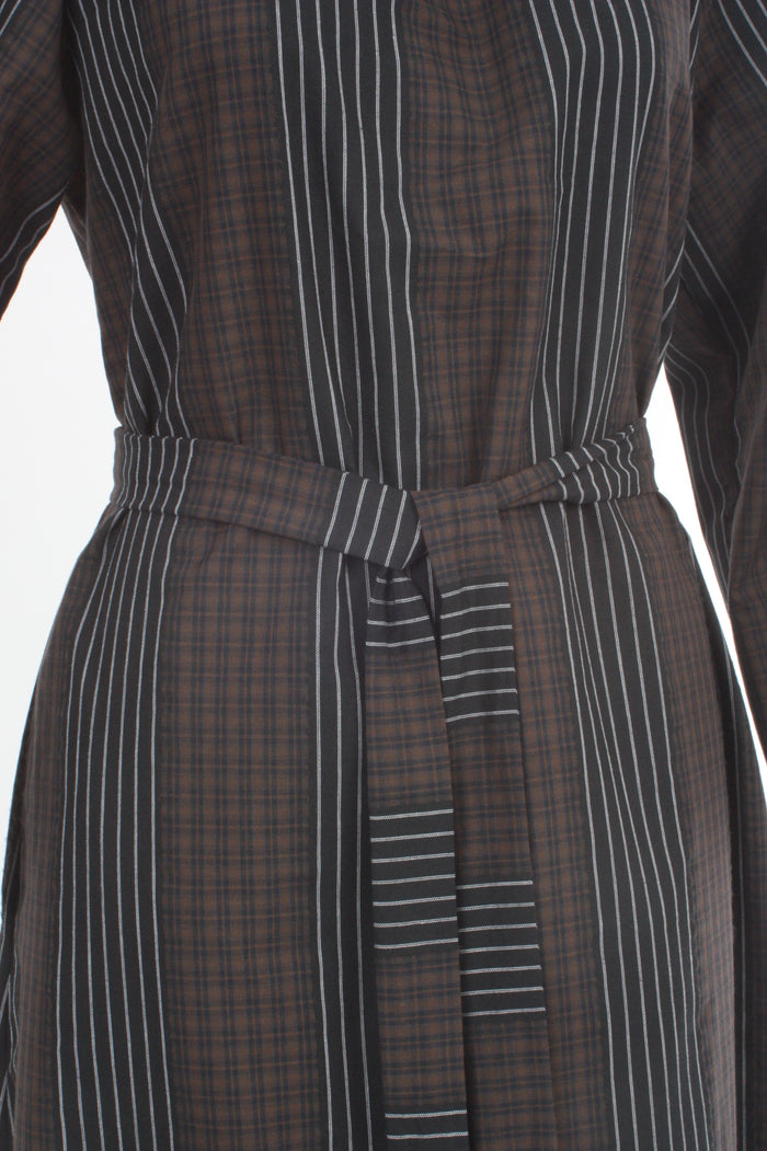 Jemima Dress - Chocolate Black Print