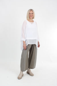Ada Top - White - Pre Order