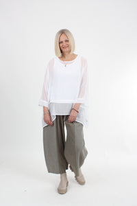 Ada Top - White - Pre Order