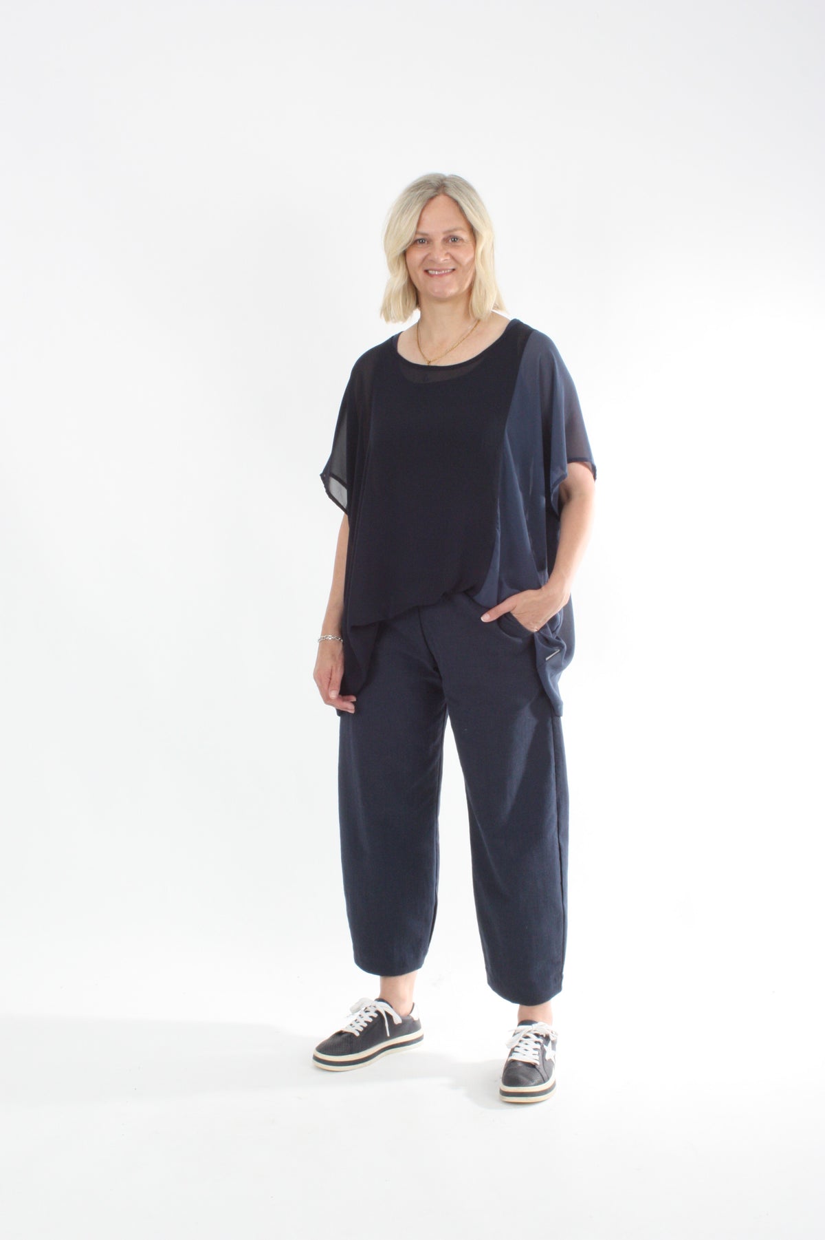 Jayne Pants - Navy - Pre Order