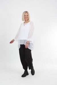Ada Top - White - Pre Order