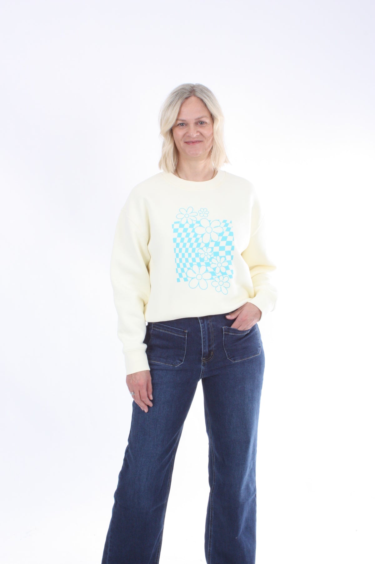 Crew Sweater - Butter Yellow