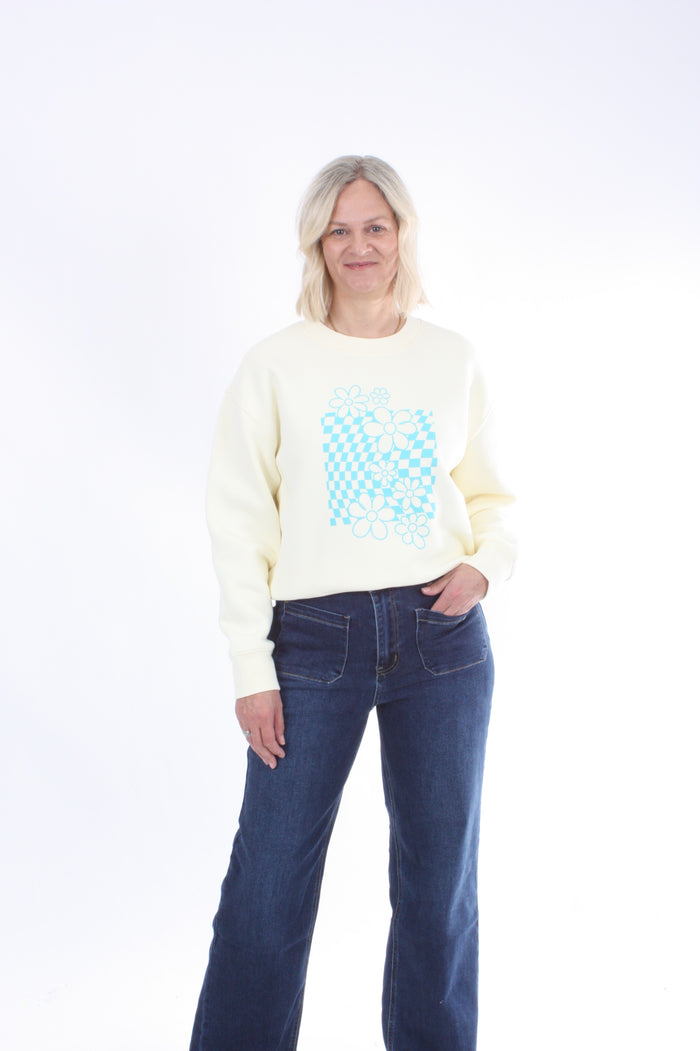 Crew Sweater - Butter Yellow