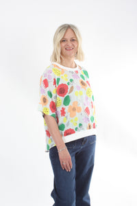Harper Top - Floral - Short sleeve