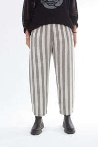 Jayne Pants - Black Natural Stripe