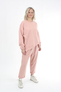 Mia Sweater - Vintage Rose Pink - Pre Order