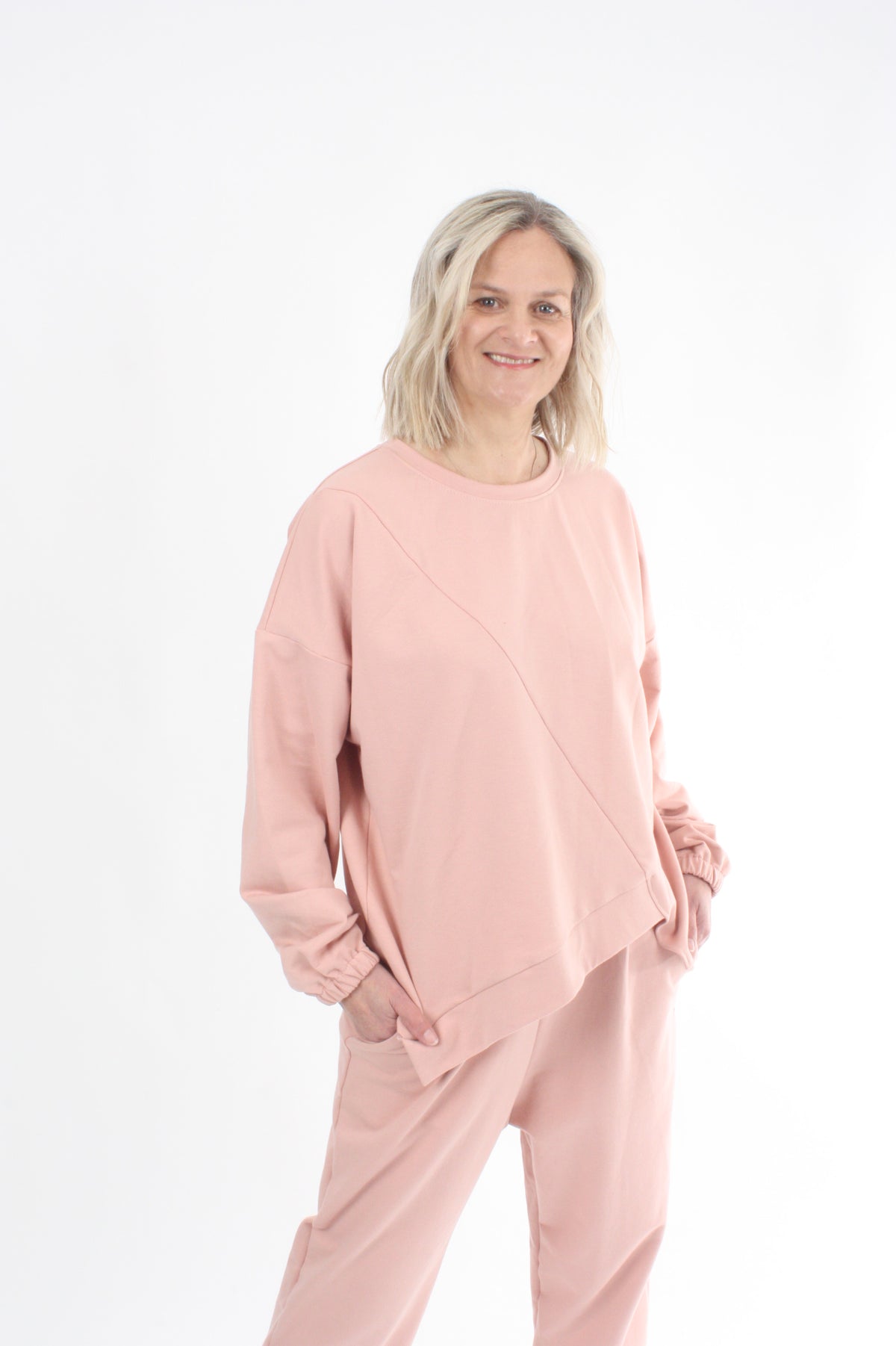 Mia Sweater - Vintage Rose Pink - Pre Order